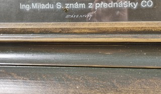 Vlastimil Zábranský (1936 - 2021) - Ing. Miladu S. znám z přednášky CO