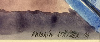Antonín Střížek (1959) - Deštivý večer