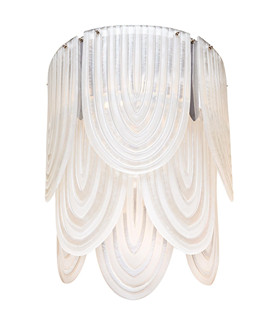 Murano - Murano - Art deco lustr, ručně foukané čiré sklo, Itálie, 50. léta 20. st.