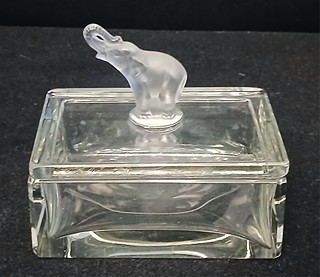 Heinrich Hoffmann (1875 - 1939) - Art deco skleněná krabička, Ingrid Glass