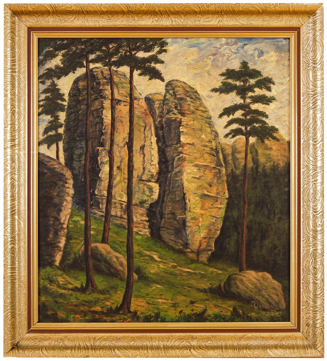 Drtikol František 1883 - 1961 - Skály