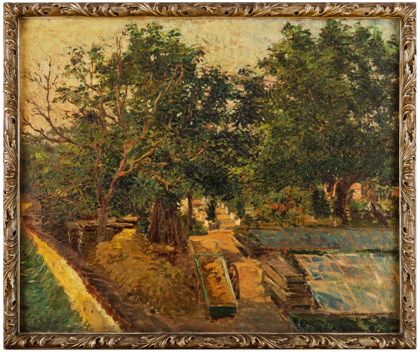 Jiránek Miloš 1875 - 1911 - V Lumbeho zahradách/na rubu Pražský hrad