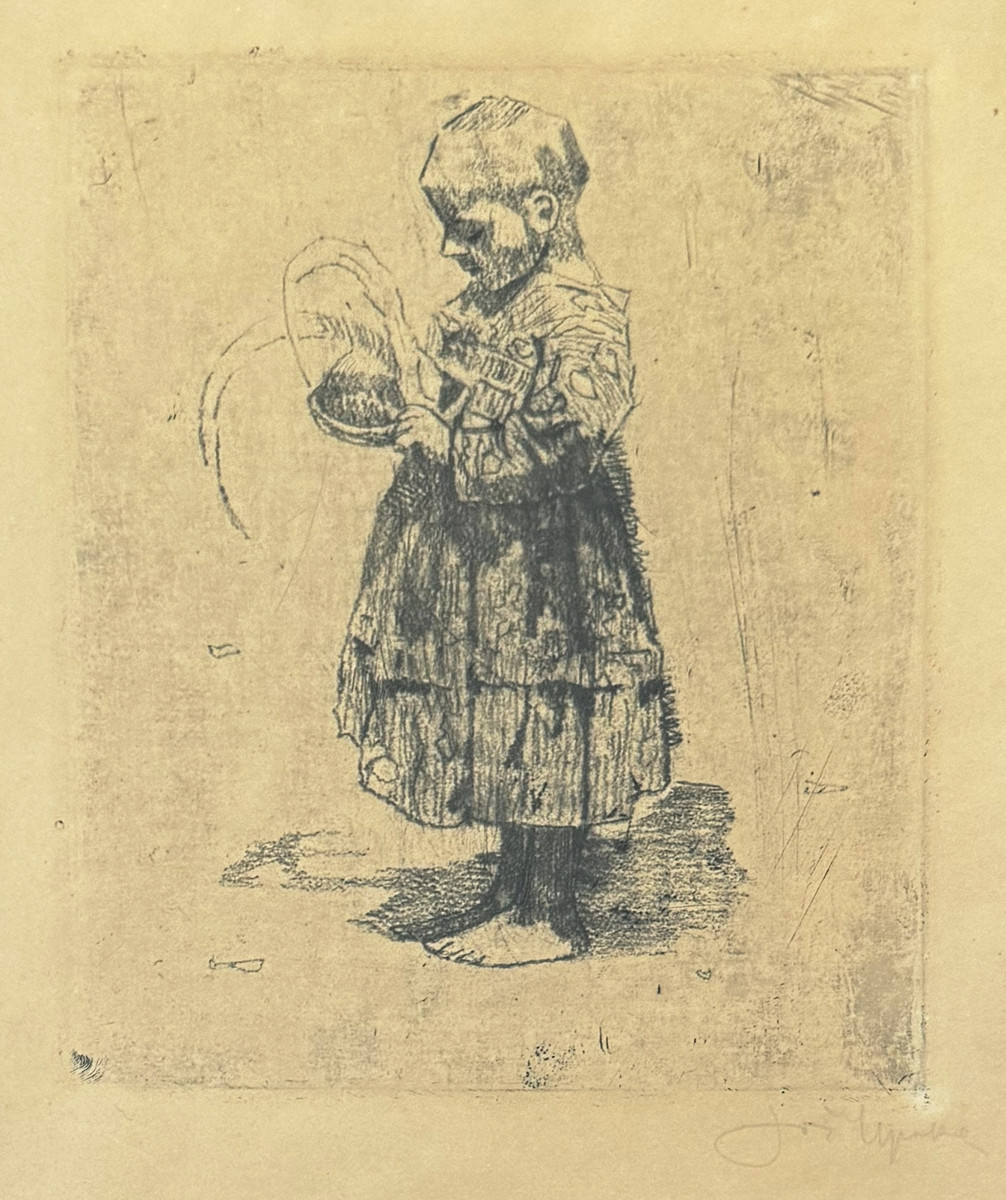 Joža Uprka (1861 - 1940) - Děvčátko