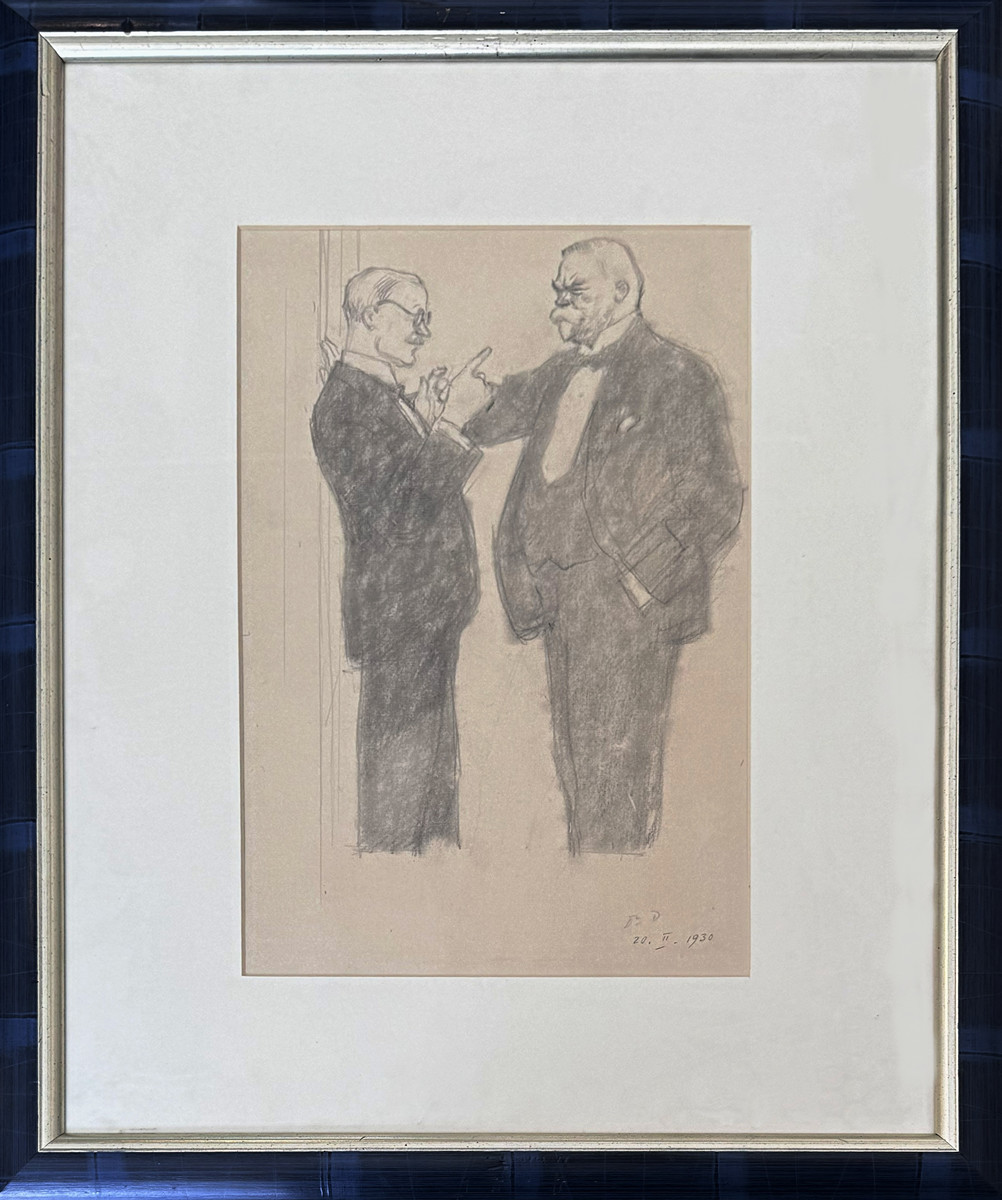 Hugo Boettinger (1880 - 1934) - Kramář s Pospíšilem