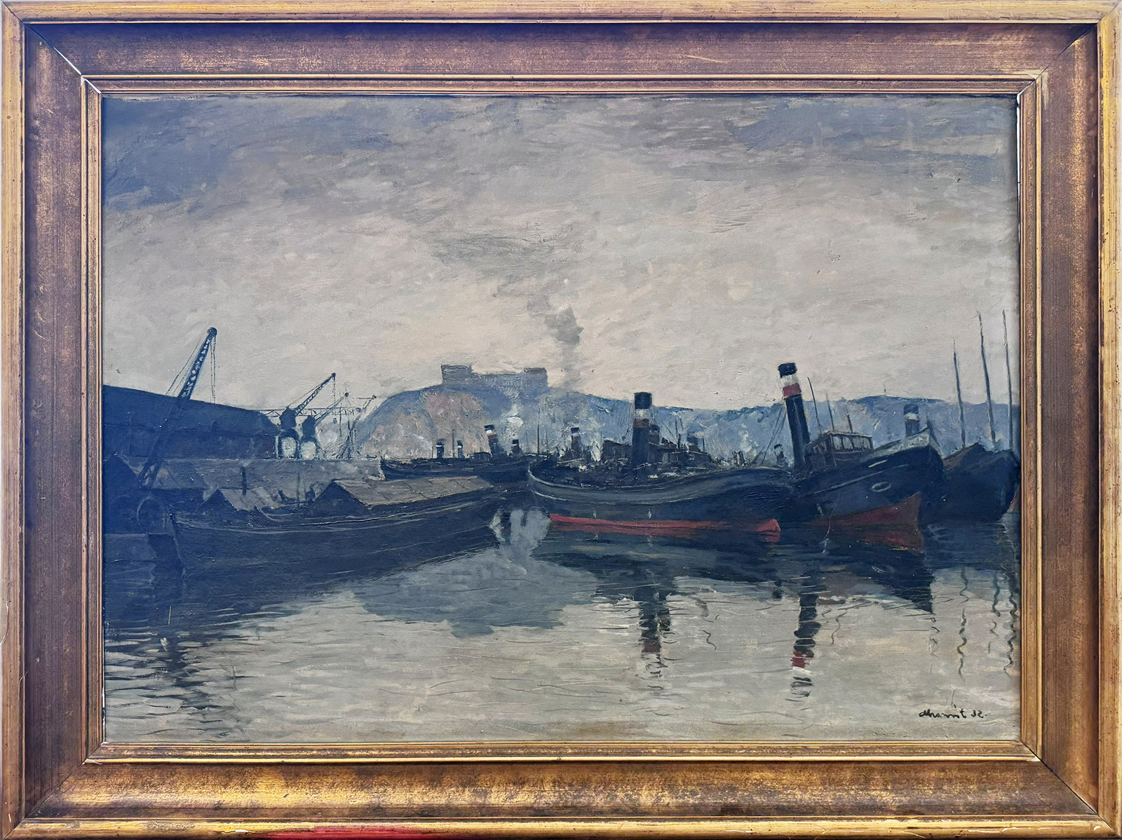 František Charvát (1885) - Přístav v Holešovicích