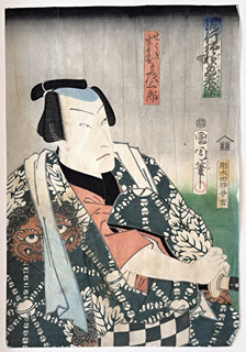 Utagawa Kunisada (1786 - 1864) - Herec Kabuki - Vládce