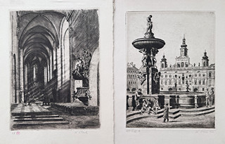 Karel Štěch (1908 - 1982) - 2 lepty