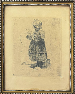 Joža Uprka (1861 - 1940) - Děvčátko