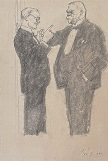 Hugo Boettinger (1880 - 1934) - Kramář s Pospíšilem