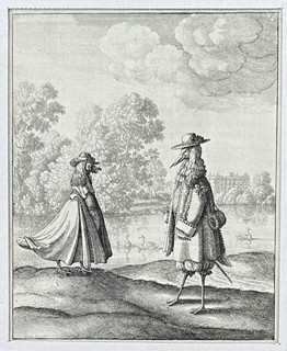 Václav Hollar (1607 - 1677) - O labuti a čápu