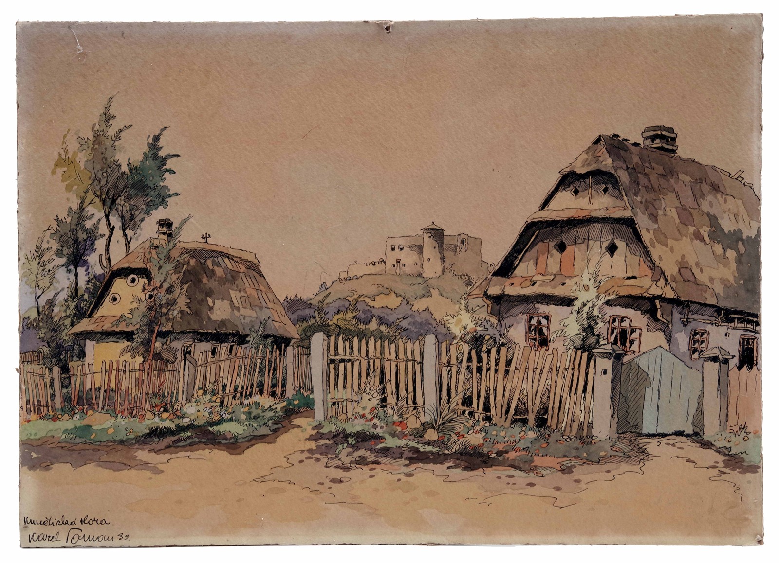 Karel Toman - Kunětická Hora