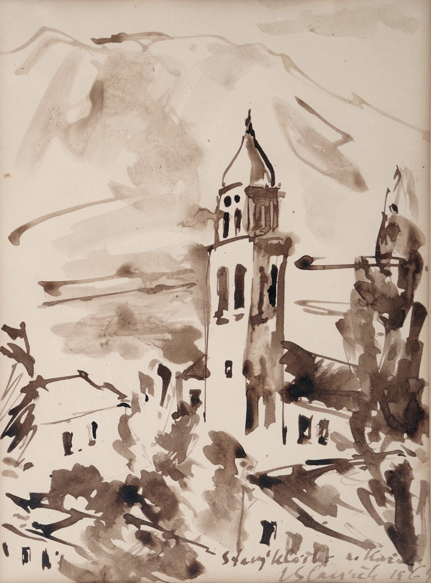 Jan Slavíček - Starý klášter na Korčule