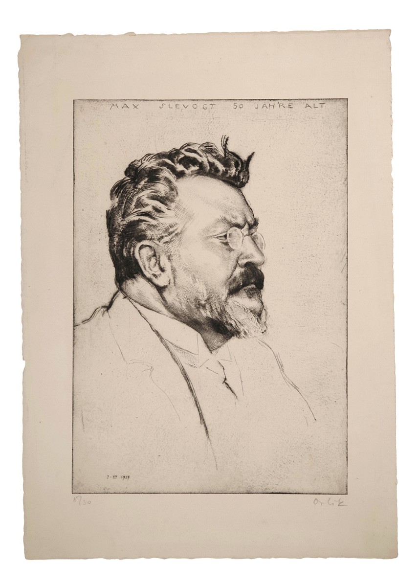 Emil Orlik - Max Slevogt stár 50 let