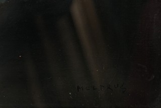 Josef Multrus - Zátiší s maceškami