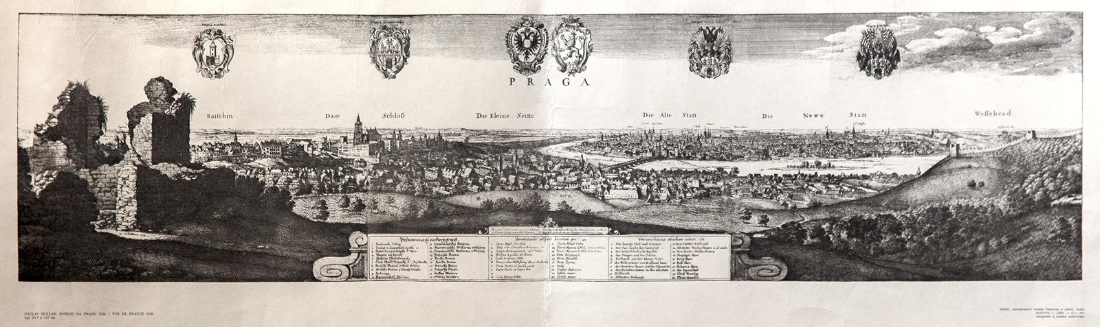 Václav Hollar (1607 - 1677) - Praga