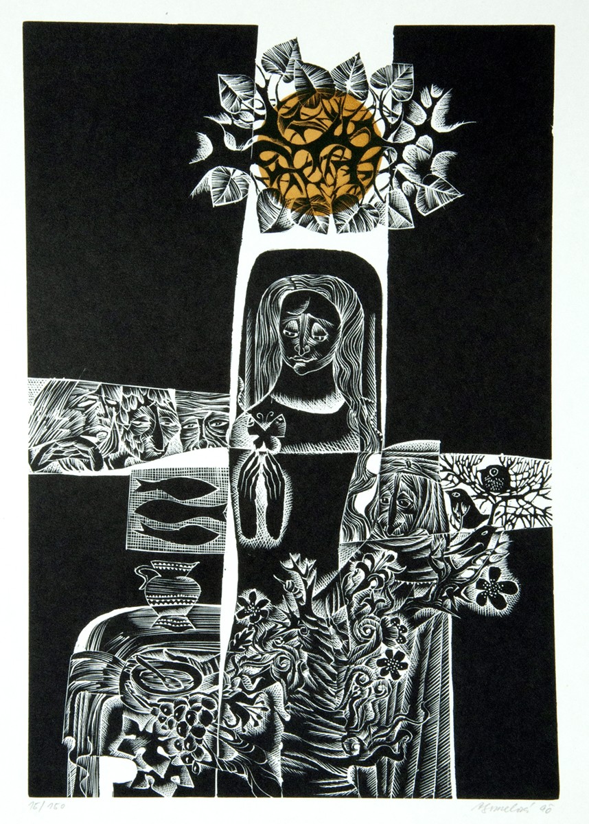 Anna Grmelová (1926 - 2000) - Dívka