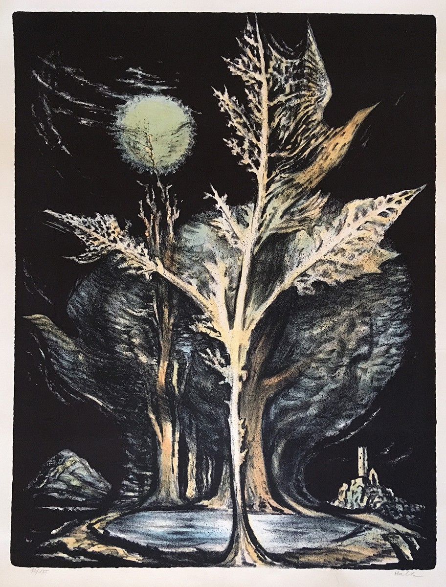 Jan Halla (1926 - 1988) - Máchovská inspirace