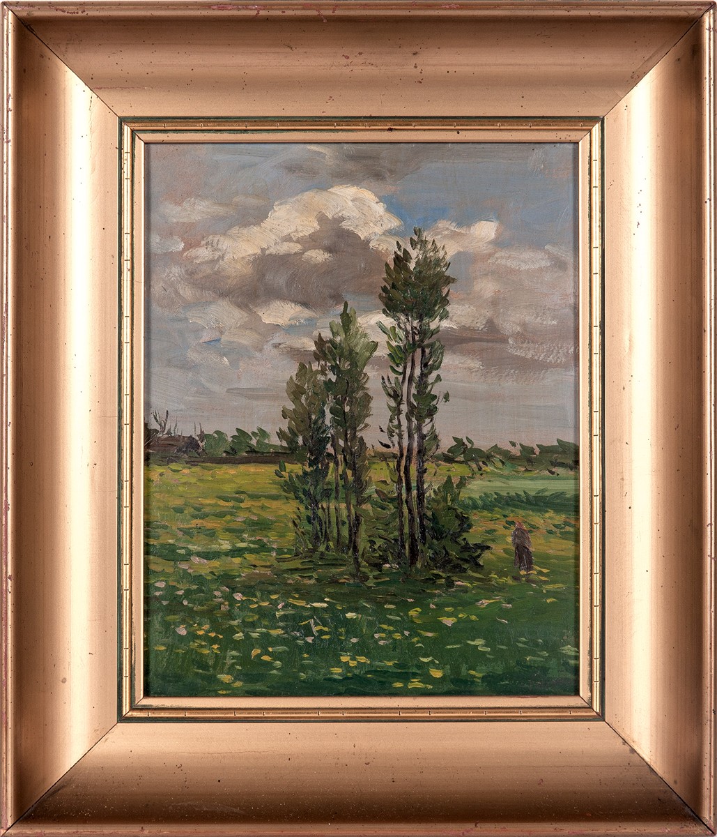 Jaroslav Šimůnek (1872 - 1938) - Postava v krajině