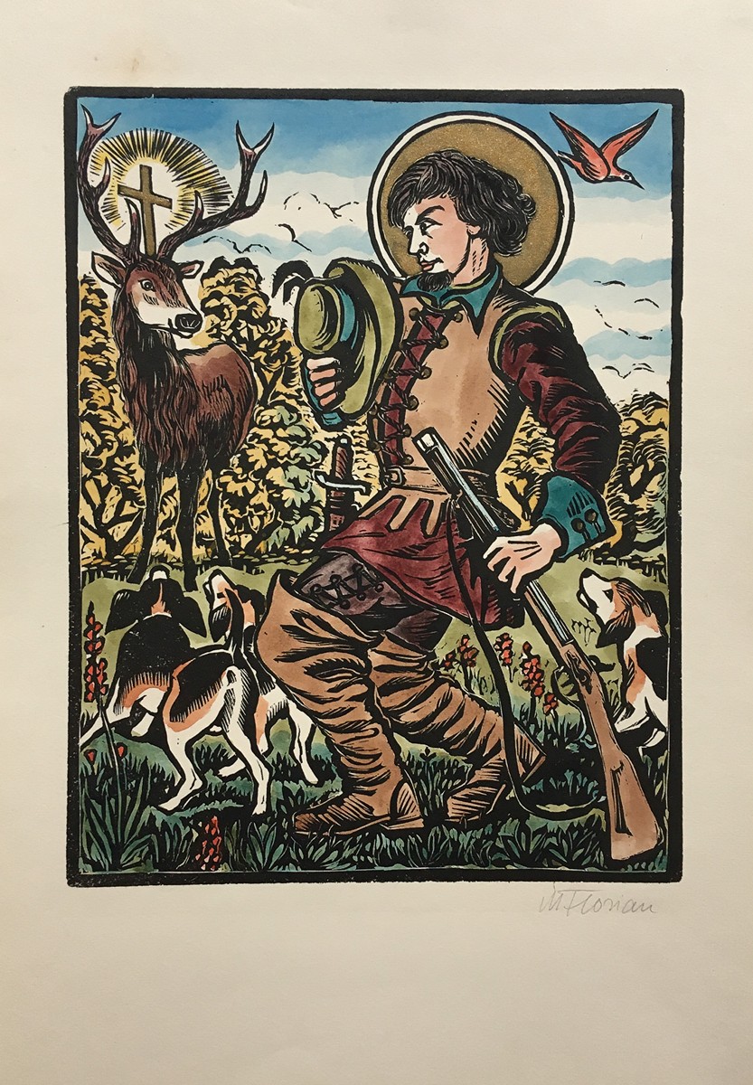 Michael Florian (1911 - 1984) - Sv. Hubert