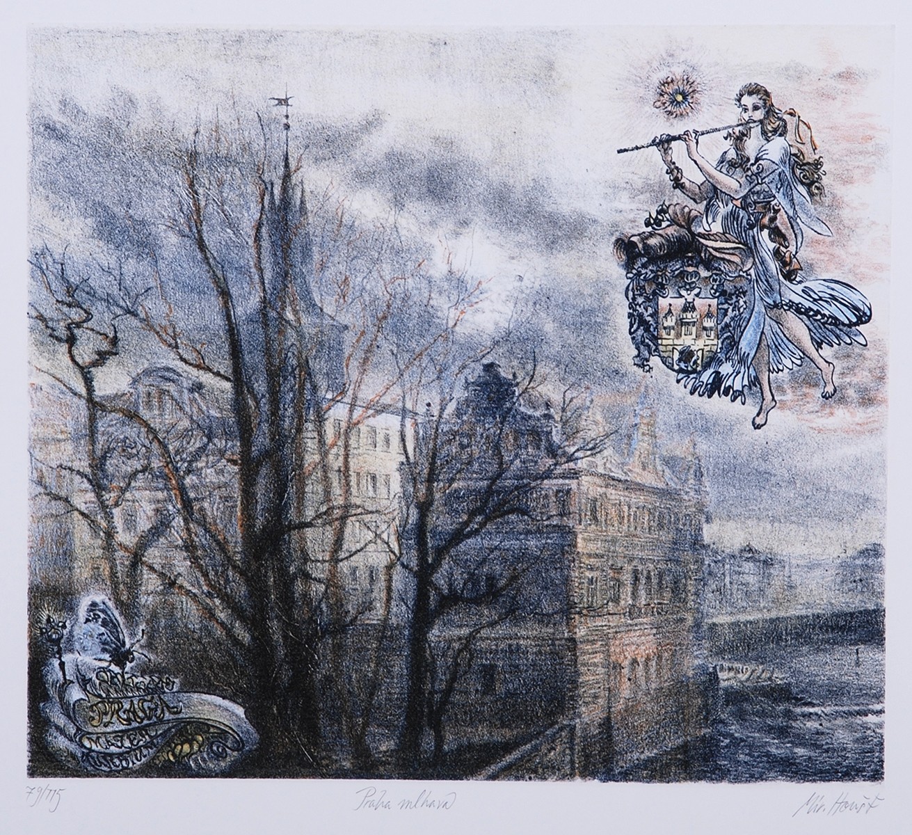 Miroslav Houšť (1953) - Praha mlhavá