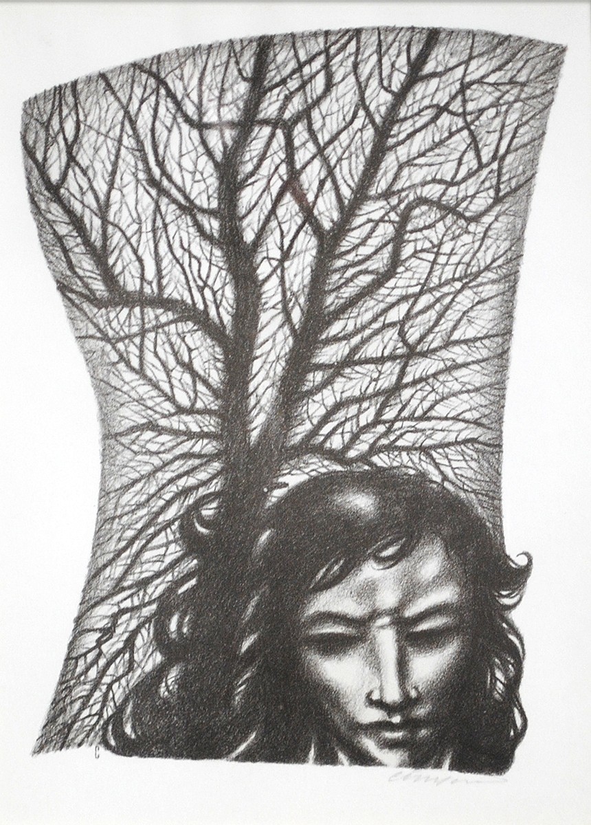 Vojtěch Cinybulk (1915 - 1994) - Dívčí tvář