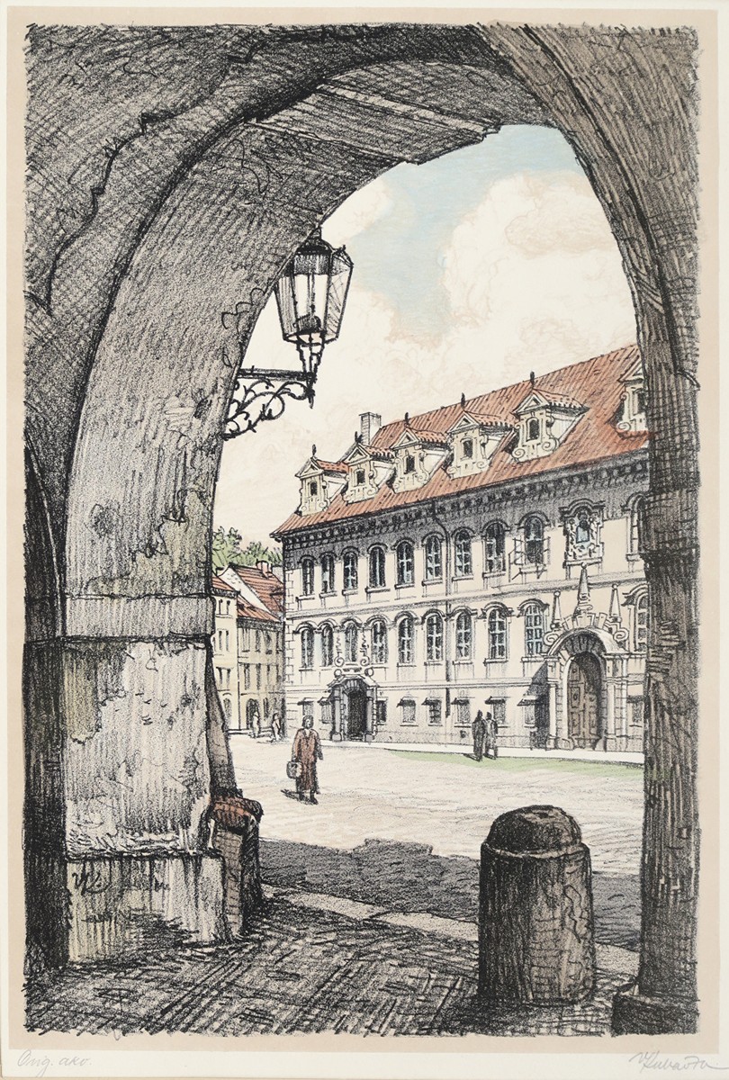 Vojtěch Kubašta (1914 - 1992) - Valdštejnský palác