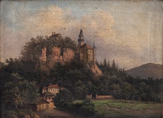 Vilém Ströminger (1845 - 1901) - Zámek