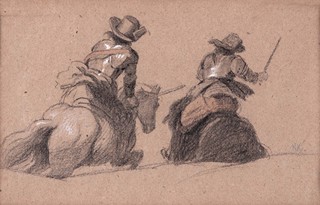 Jan Nowopacký (1821 - 1908) -  Jezdci