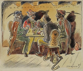 Jaroslav Vojna (1909 - 1974) -  Hrátky s čertem