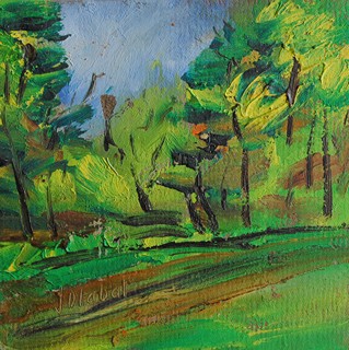 Josef Dlabal (1920 - 2004) -  U lesa