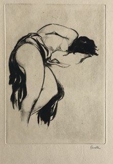 František Pavelka (1894 - 1948) - Ležící akt