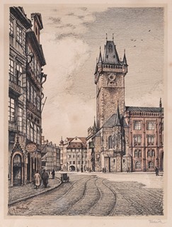 Vojtěch Kubašta (1914 - 1992) - Staroměstské náměstí