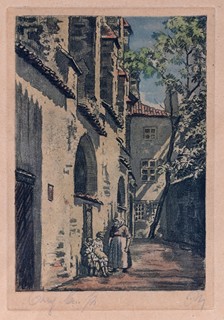 Václav Souček (1887 - 1941) -  Ze staré Prahy