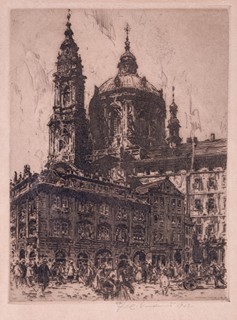 Jan Charles Vondrouš (1884 - 1970) -  Chrám sv. Mikuláše
