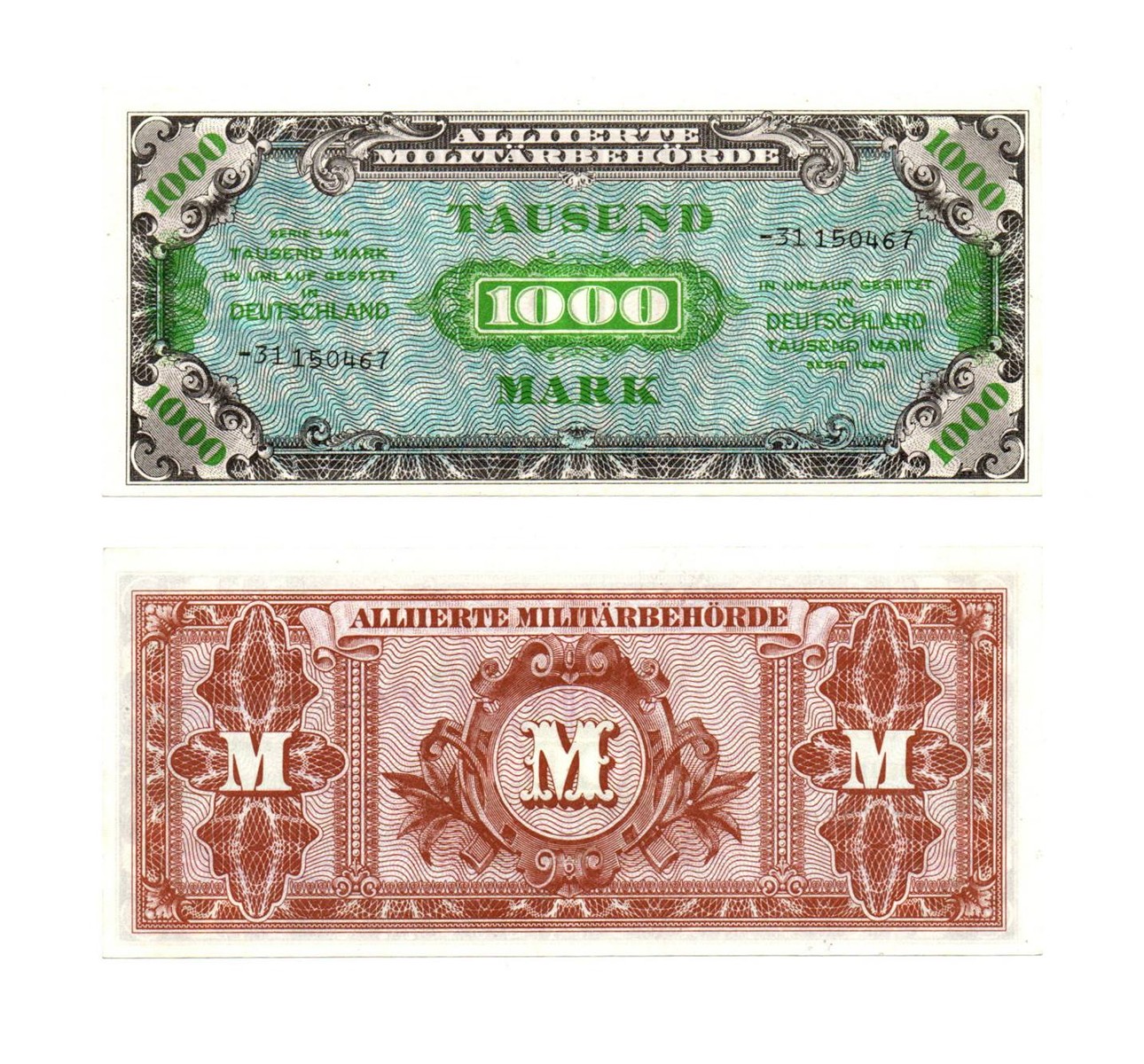 NĚMECKO - 1000 MARK / 1000 MAREK