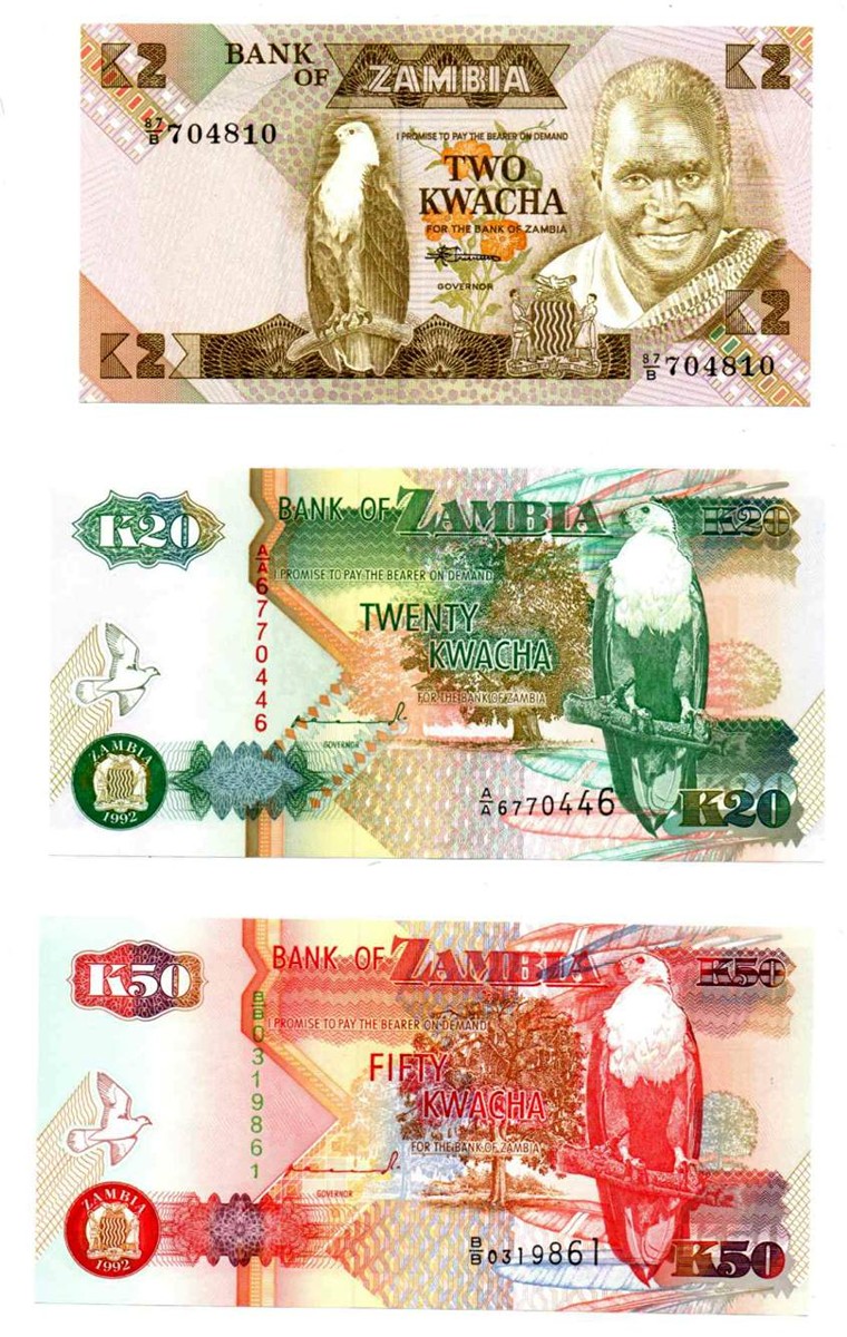 AFRIKA A BLÍZKÝ VÝCHOD, KOLEKCE BANKOVEK, 8 KS
