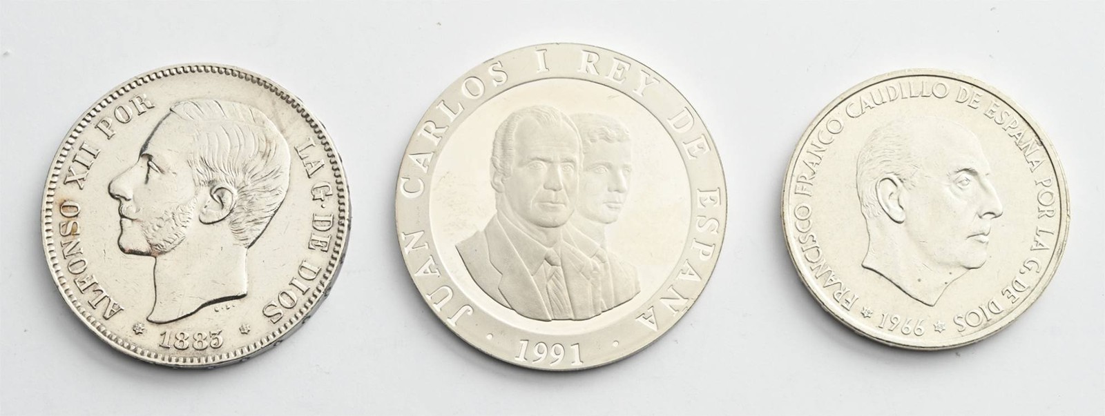 3 STŘÍBRNÉ MINCE
