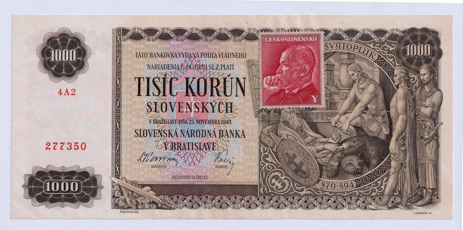 1000 KORUN SLOVENSKÝCH
