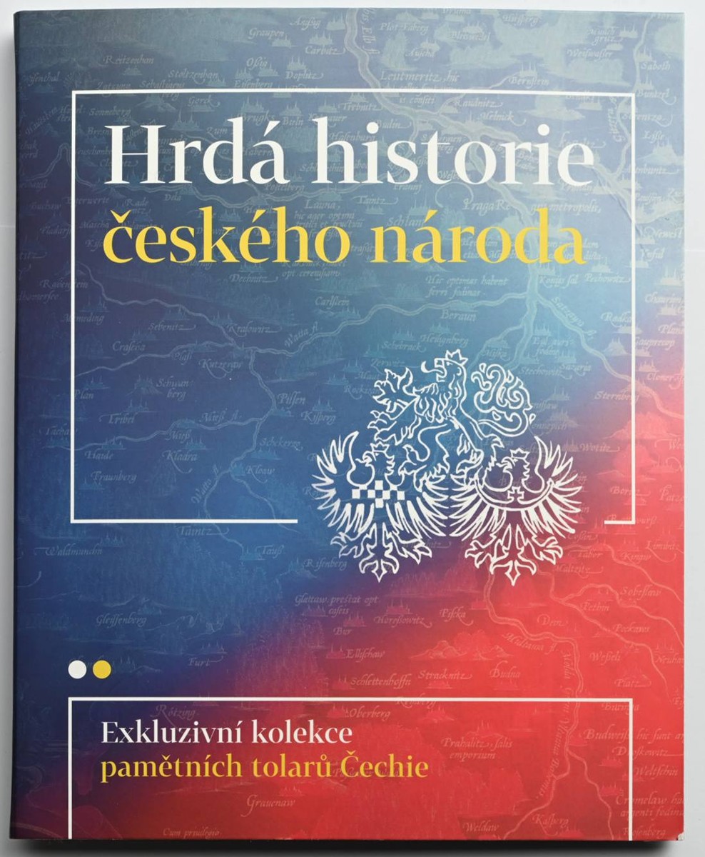 KOLEKCE PAMĚTNÍCH MEDAILÍ ČECHIE HRDÁ HISTORIE ČESKÉHO NÁRODA
