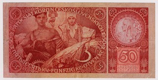 50 KORUN ČESKOSLOVENSKÝCH