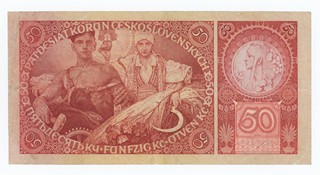 50 KORUN ČESKOSLOVENSKÝCH