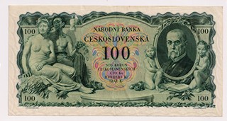 100 KORUN ČESKOSLOVENSKÝCH