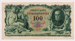 100 KORUN ČESKOSLOVENSKÝCH