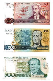 JIŽNÍ AMERIKA, KOLEKCE BANKOVEK, 17 KS