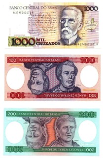 JIŽNÍ AMERIKA, KOLEKCE BANKOVEK, 17 KS
