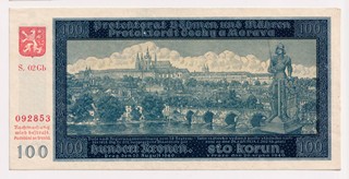 100 KORUN ČESKOSLOVENSKÝCH