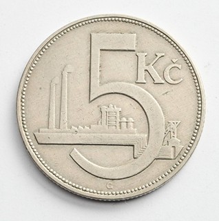 OBĚŽNÁ MINCE 5 KORUN
