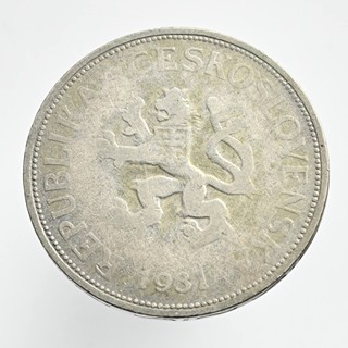 STŘÍBRNÁ OBĚŽNÁ MINCE 5 KORUN