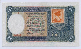 100 KORUN SLOVENSKÝCH
