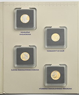 NEJSLAVNĚJŠÍ ČESKOSLOVENSKÉ MINCE 1918-1992